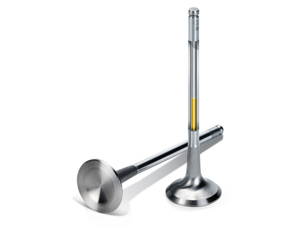 Supertech BMW N54B30A Sodium Filled Inconel Exhaust Valve - Set of 12 (Use w/Locks) - BMEVI-1054S-HS-12