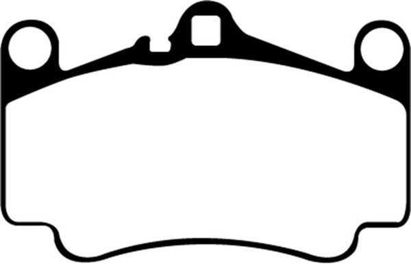 EBC DP31515C Disc Brake Pad Set For Porsche 911 1998 NEW