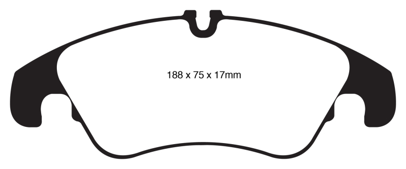 EBC DP32022C Disc Brake Pad Set For Audi A6 Quattro 2014-2016 NEW