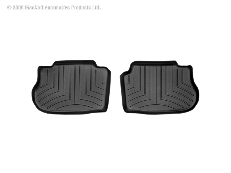 WeatherTech 04-08 Infiniti FX35 (2WD) Rear FloorLiner - Black - 440922