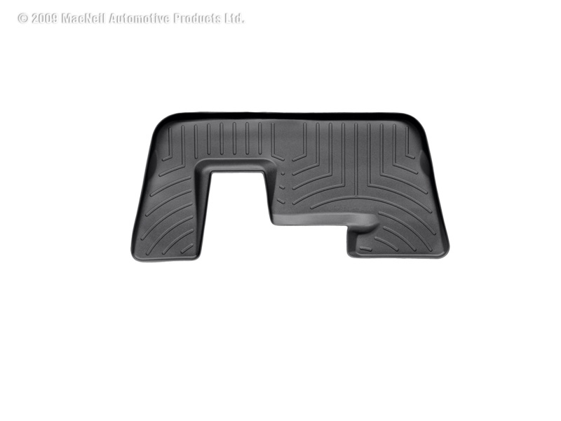 WeatherTech 07+ Audi Q7 Rear FloorLiner - Black - 441513