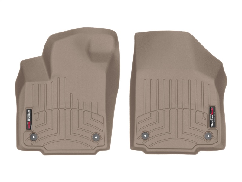 WeatherTech 01-04 Toyota Tacoma (Double Cab Only) Front FloorLiner - Tan - 4512121
