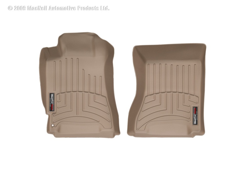 WeatherTech 03-08 Subaru Forester Front FloorLiner - Tan - 451281