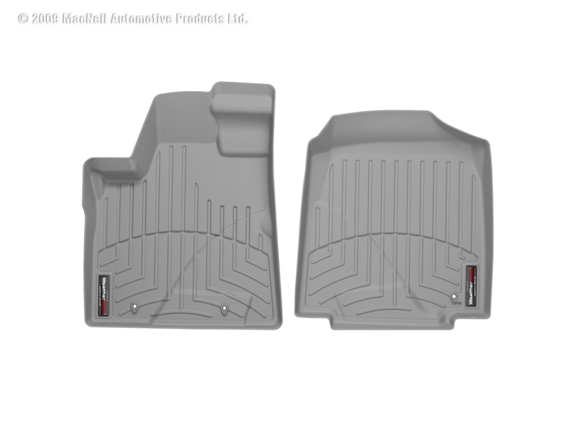 WeatherTech 06-08 Honda Pilot Front FloorLiner - Grey - 460591