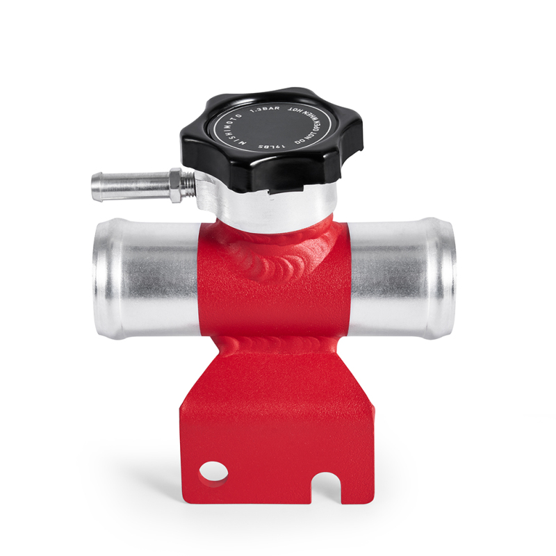 Mishimoto 08-15 Mitsubishi Lancer Evo X Coolant Fill Inlet - Red - MMFN-EVO-RD