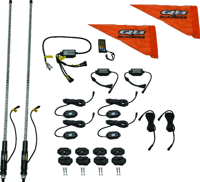 QuadBoss Qb 6Ft Rock Whip Bt Kit - 609671