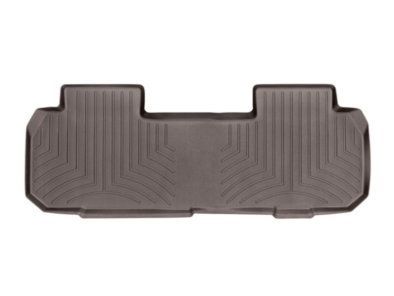 WeatherTech 2018+ Chevrolet Traverse Rear FloorLiner - Cocoa (Fits w/2nd Row Bench Seats) - 4712283
