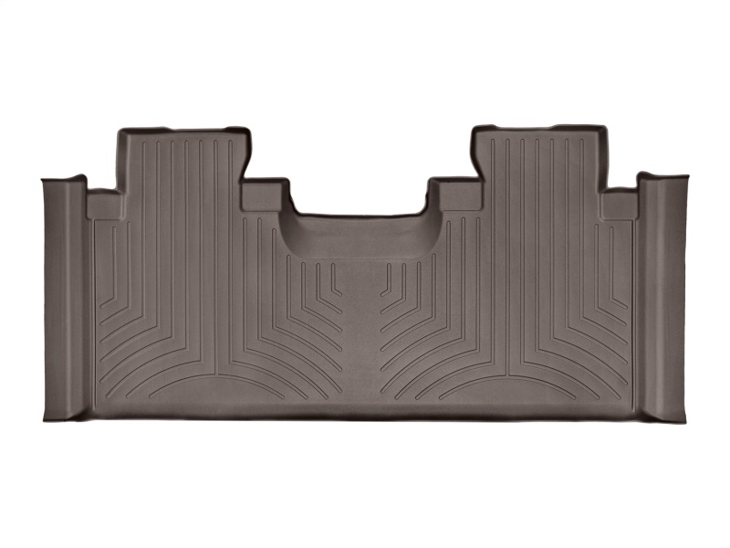 WeatherTech 2015+ Ford F-150 Supercab Rear FloorLiner - Cocoa w/ First Row Bucket Seats - 476973