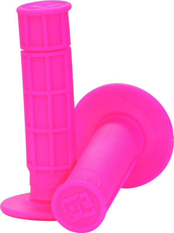 ProTaper 1/2 Waffle Grips - Neon Pink - 024040