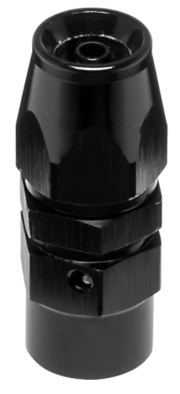 Vibrant -3AN Straight High Flow Hose End Fitting for PTFE Lined Flex Hose - Aluminum - 28003