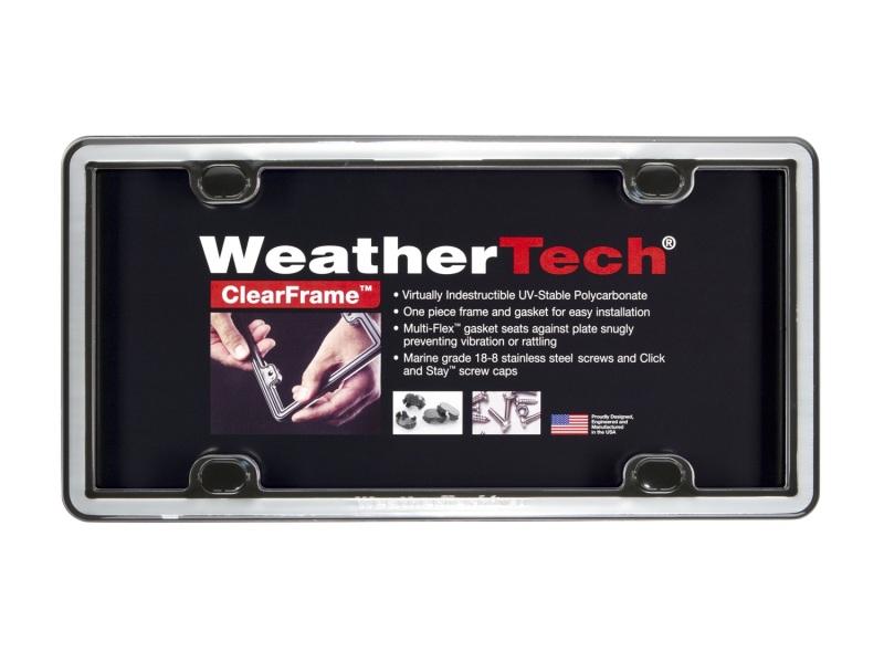 WeatherTech ClearFrame Kit - Chrome - 63023