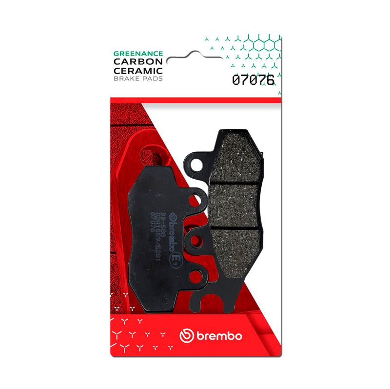 Brembo OE Peugeot Satelis/Peugeot Vivacity/Suzuki An Burgman Carbon Ceramic Brake Pad - Front - 07076