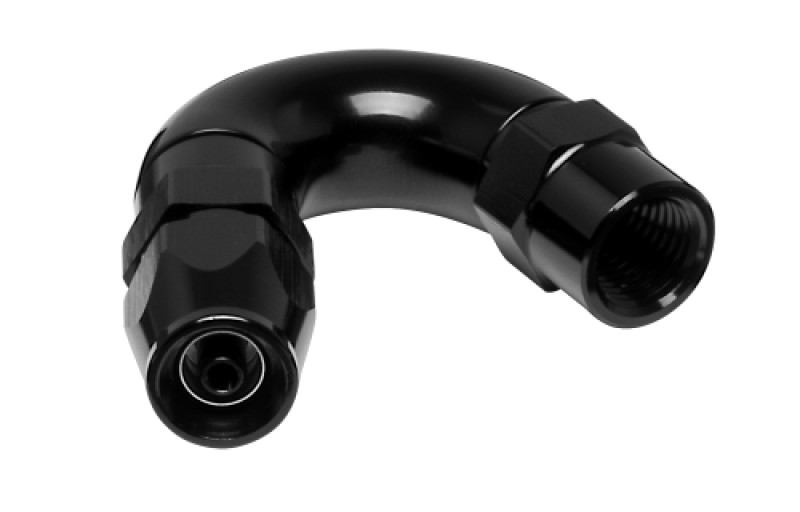 Vibrant -3AN 150 Degree High Flow Hose End Fitting for PTFE Lined Hose - 28503