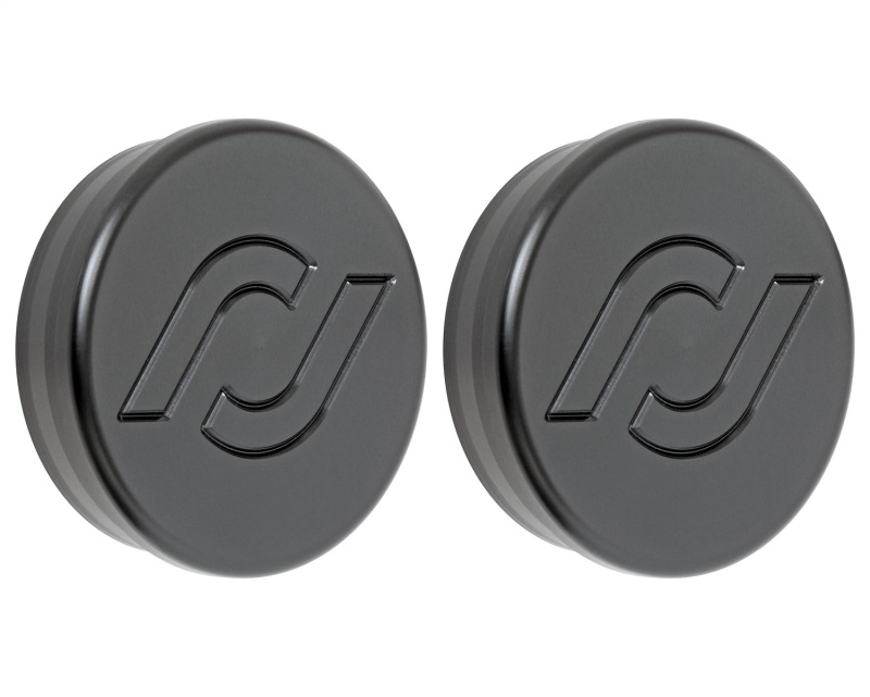 RockJock JL/JT Frame Tube Plugs Frame Front CNC Machined Black Delrin - RJ-600000-101