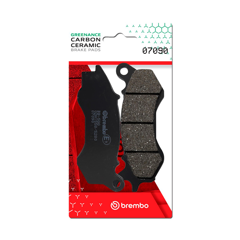 Brembo OE Honda Scv/Honda Nsc/Honda Pcx/Honda Sh/Honda Vision Carbon Ceramic Brake Pad - Front - 07090