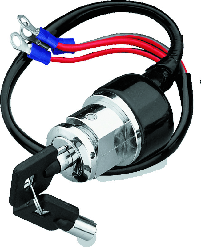 Twin Power 91-04 FXD 82-94 99 FXR 79-03 XL 3-Wire Round Key Switch Custom 3 Position - 215544