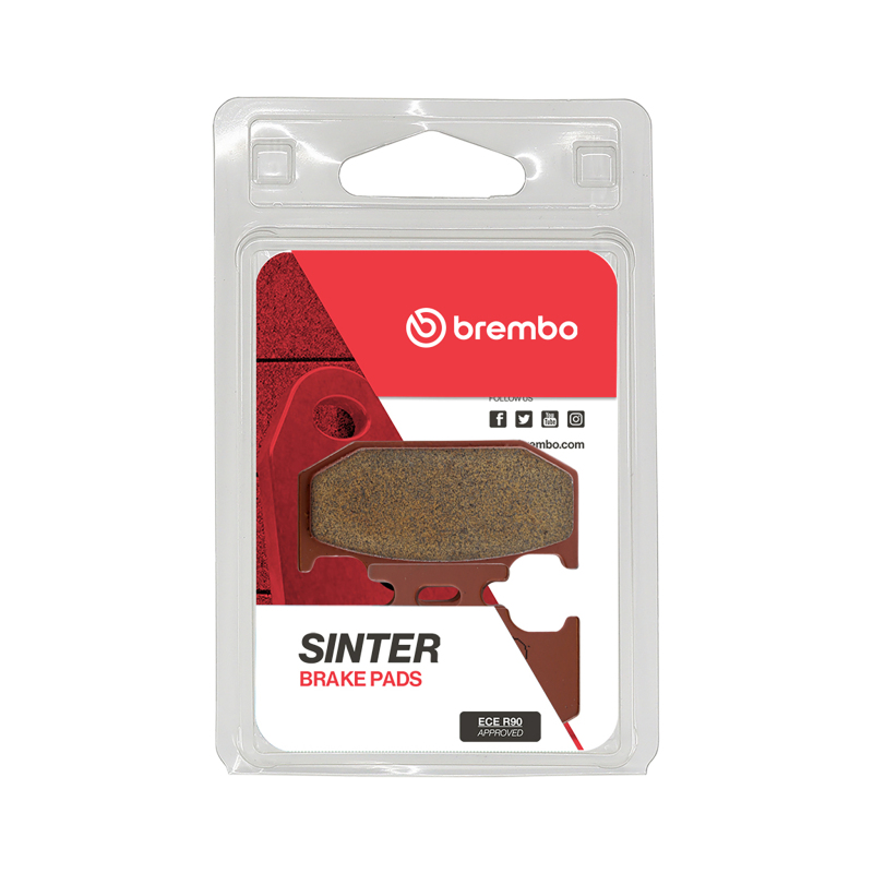Brembo OE 00-03 Kawasaki KDX 125cc Brake Pad - Rear - 07KA12SD