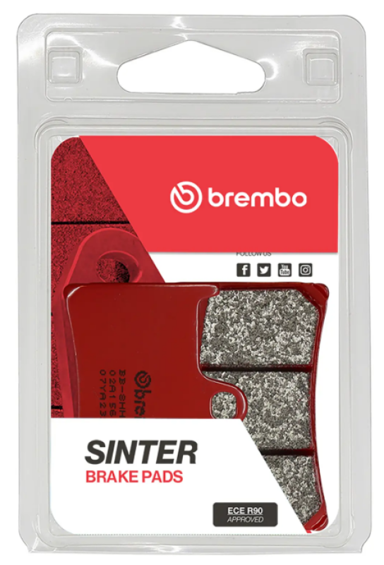 Brembo OE 91-94 Yamaha FZR R 400cc Sinter Brake Pad - Front - 07YA23SA