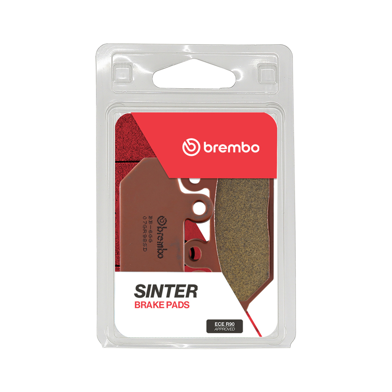 Brembo OE 18-20 Can-Am Commander MAX R EFI Right 800cc Sinter Brake Pad - Front - 07GR98SD