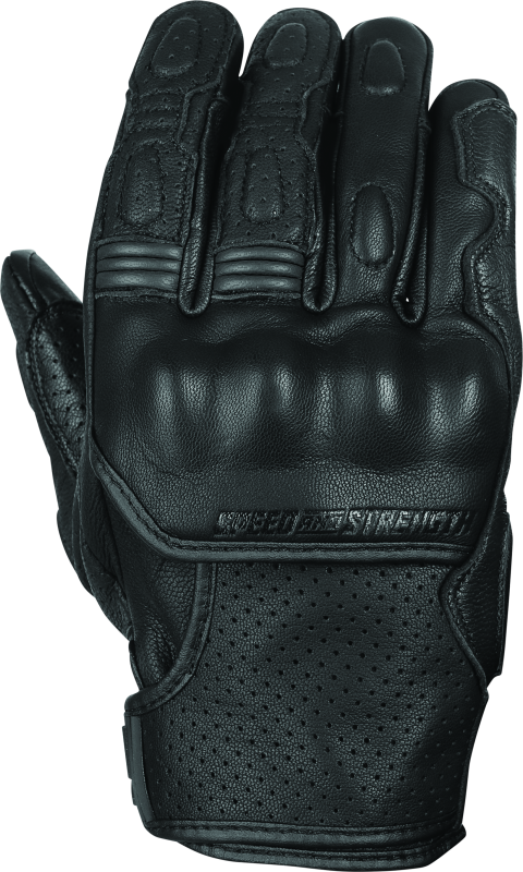 Speed and Strength Twist of Fate Leather Gloves Black - XL - 892333
