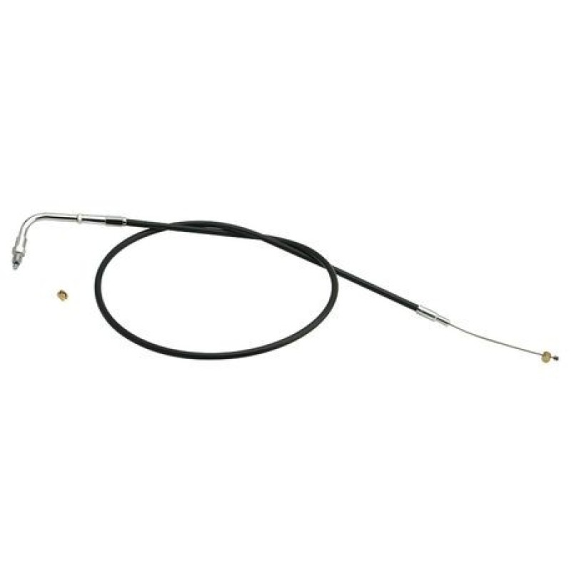 S&S Cycle 81-95 HD 39in Threaded Throttle Cable - Close Side - 19-0435