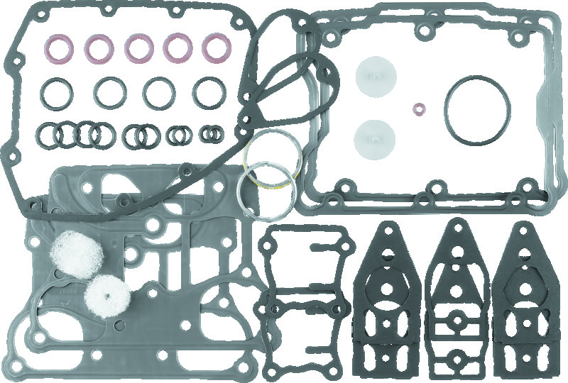 Twin Power 99-17 Twin Cam Big Twin Models Cam Change Gasket Kit W/ Rocker Box - 043310