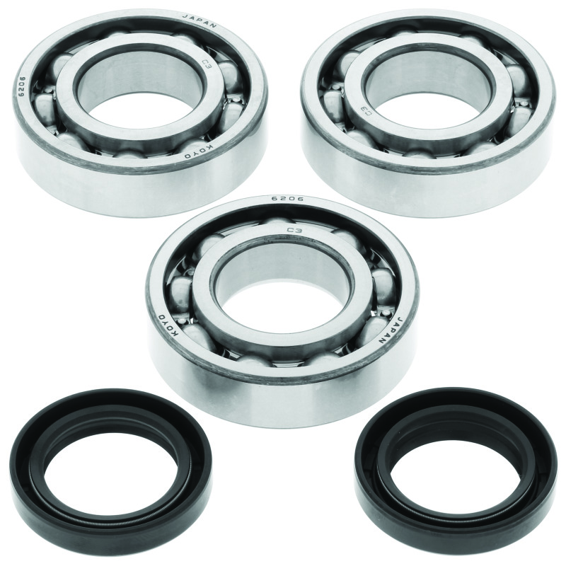 QuadBoss 99-06 Polaris Trail Blazer 250 Crankshaft Bearing & Seal Kit - 414073
