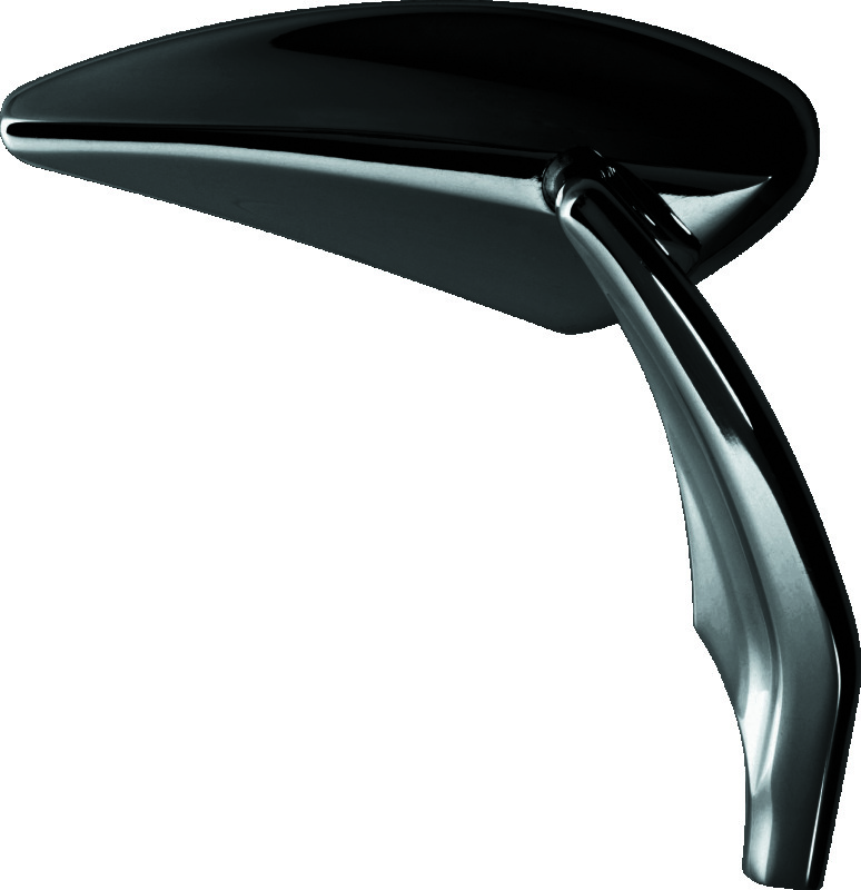 Performance Machine  Mirror Assy Right Torque - Black Ano - 0064-2006-B