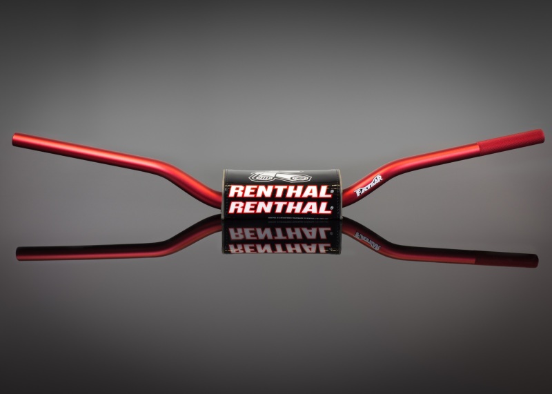 Renthal 18+ Honda CRF/ 21+ Kawasak KX MX/ Enduro Fatbar - Red - 839-01-RD