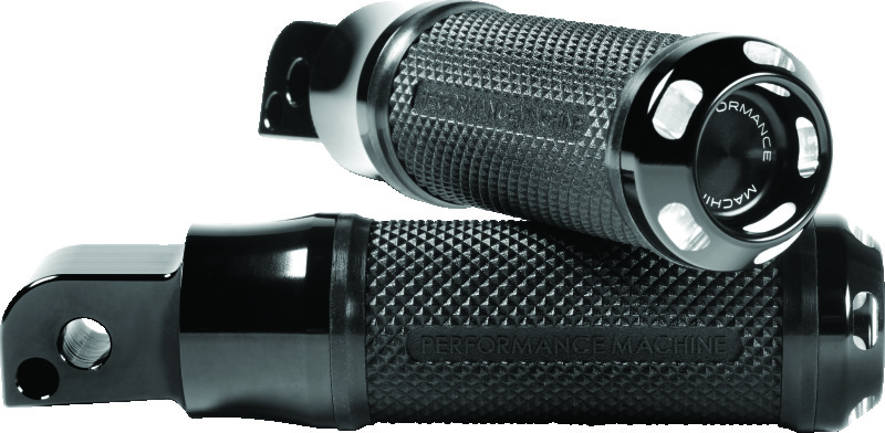 Performance Machine Footpegs Apex Passenger - Contrast Cut - 0035-1241M-BM
