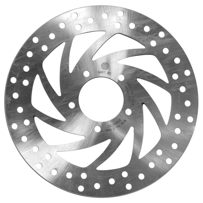 Brembo OE 99-03 Aprilia Scarabeo/04-07 Scarabeo 4T 4V 125CC 260x4mm Brake Disc - Front Fixed - 68B407B0