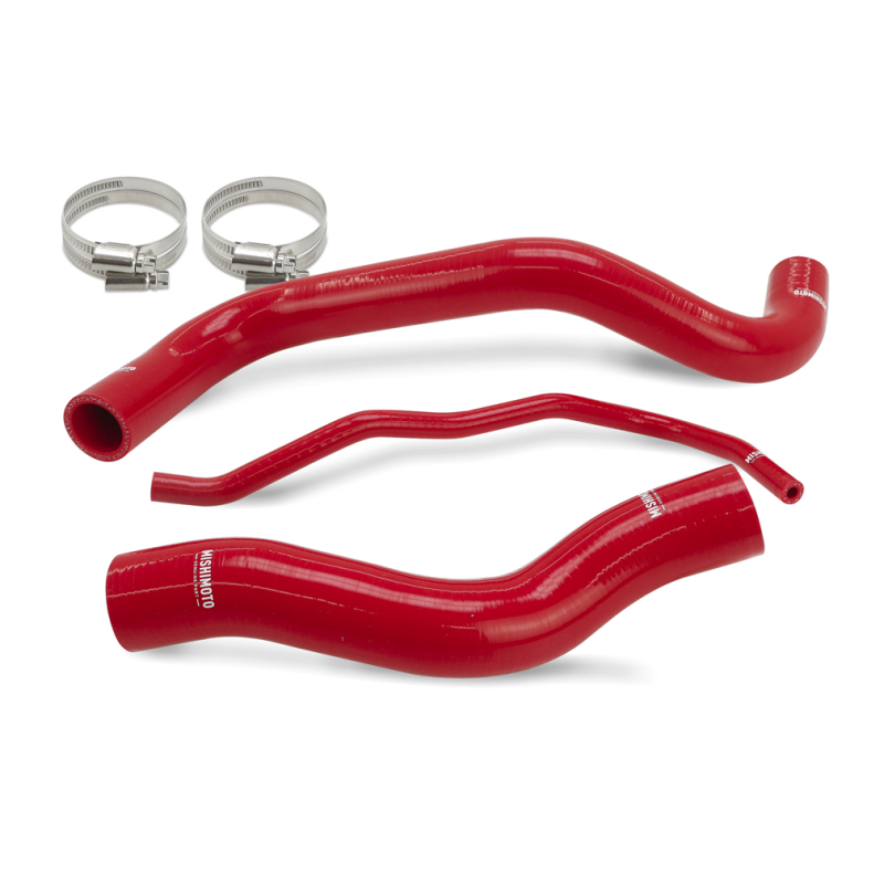Mishimoto 2022+ Honda Civic 1.5T Silicone Coolant Hose Kit - Red - MMHOSE-CIV-22RD