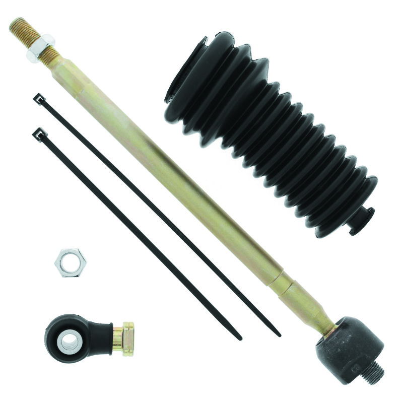 QuadBoss 10-14 Polaris Ranger 400 4x4 Steering Rack Tie Rod Assembly Kit - Right Inner & Outer - 411154