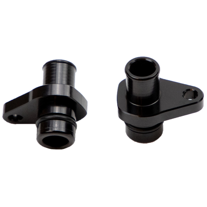 Wehrli 04.5-2010 Duramax LLY/LBZ/LMM Crankcase Vent (PCV) Fitting Kit - Billet Black Anodized - WCF100189