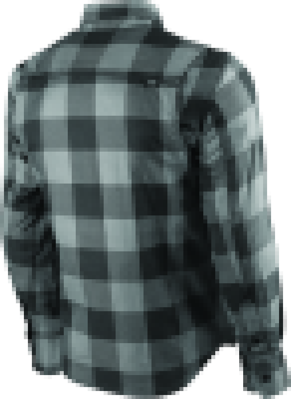 Speed and Strength True Grit Armored Moto Shirt Grey - Large - 889733