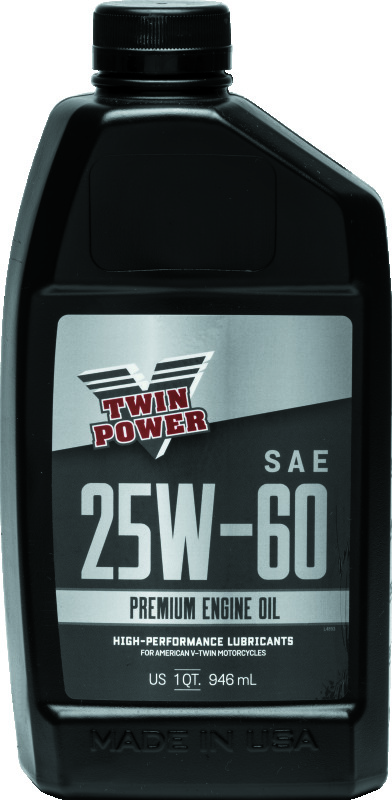 Twin Power 25W60 Premium Oil Quart - 539010