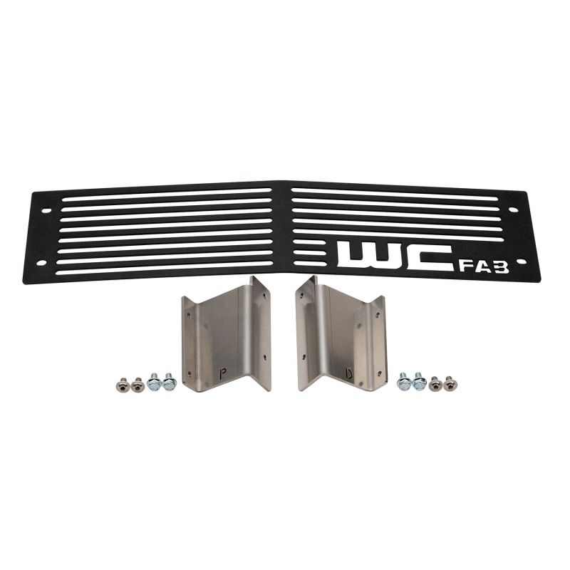 Wehrli 15-19 Chevrolet Silverado HD 6.6L LML/L5P Duramax Bumper Grille - Gloss Black - WCF100290-GB