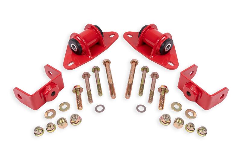 BMR 14-19 Chevrolet Corvette Motor Mount Kit - Red - MM571R