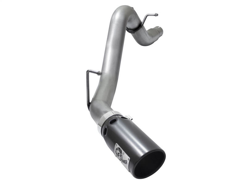 aFe 49-44064-B Large Bore-HD 3-1/2in 409 Stainless DPF-Back Exhaust System