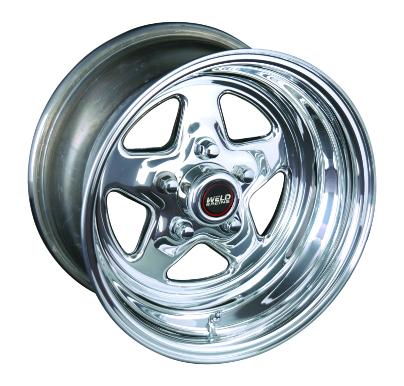 Weld Racing 96-57208 Pro Star 15"x7" Wheel, Polished Center - Polished Shell NEW