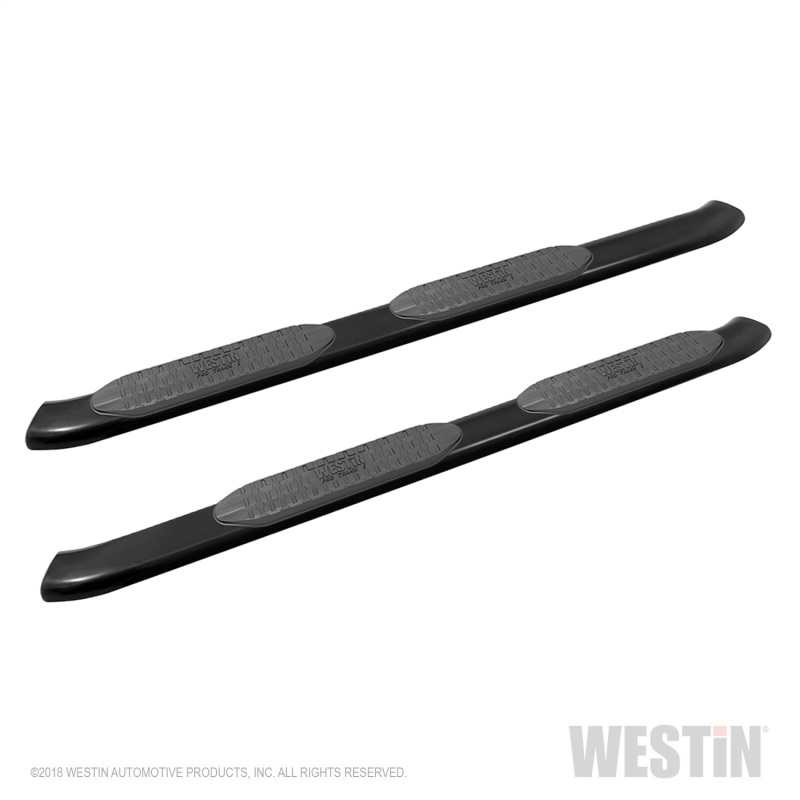 Westin 21-54065 PRO TRAXX 5 Oval Nerf Step Bars Rocker Panel Black PC