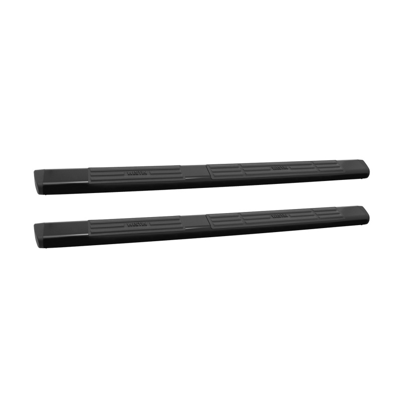 Westin 22-6025 Premier 6 Oval Nerf Step Bars, 75", Black NEW