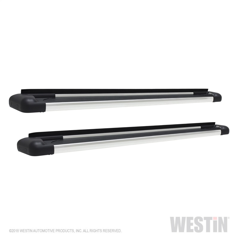 Westin 27-65750 SG6 LED Running Boards Bright Aluminum 85.5 in. Length NEW