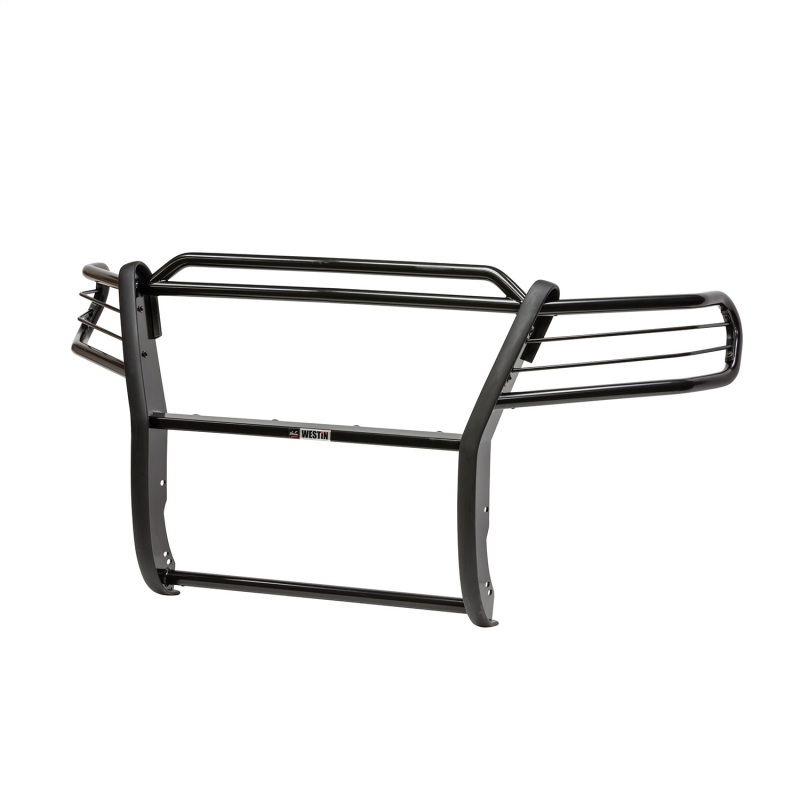 Westin 40-3845 Sportsman Grille Guard, Black, Steel, Double Hood Bar