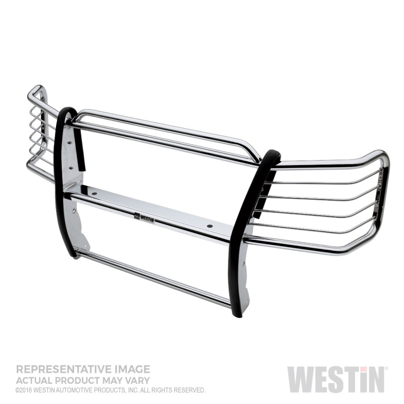 Westin 45-3950 Sportsman Grille Guard, Polished Stainless