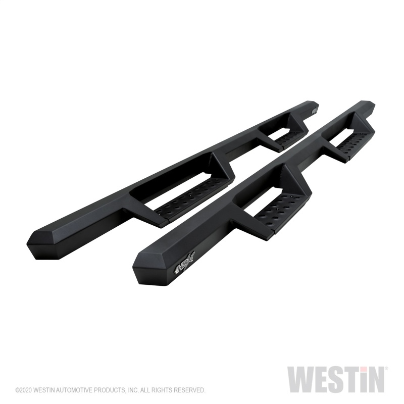 Westin 56-11685 HDX Drop Nerf Step Bars Textured Black Steel NEW