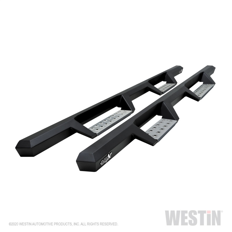 Westin 56-116852 HDX Stainless Drop Nerf Step Bars Textured Black Stainless NEW