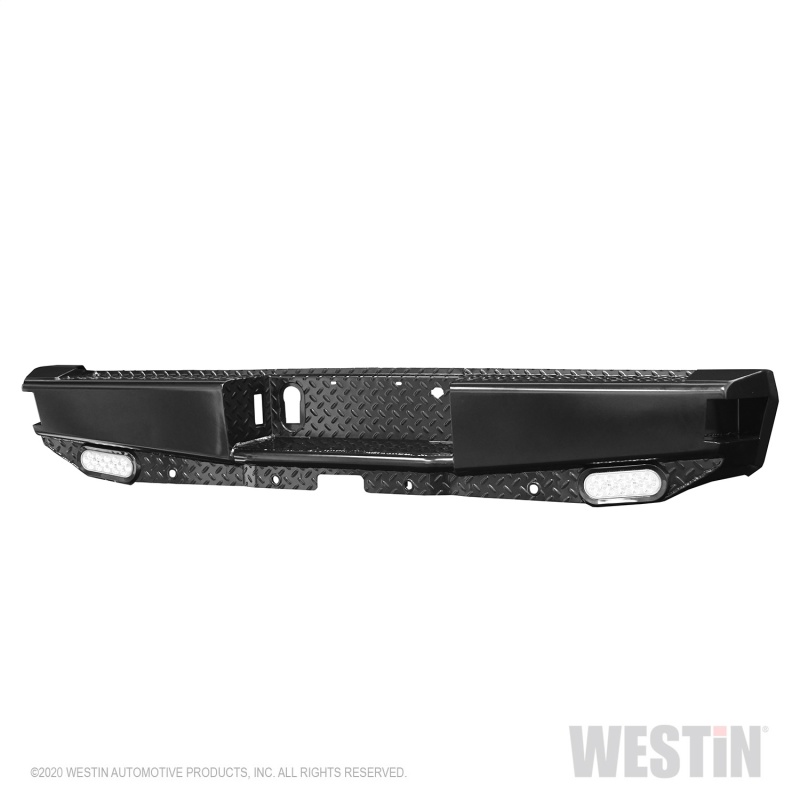Westin 58-341105 HDX Bandit Rear Bumper Steel Black Incl. Hardware NEW