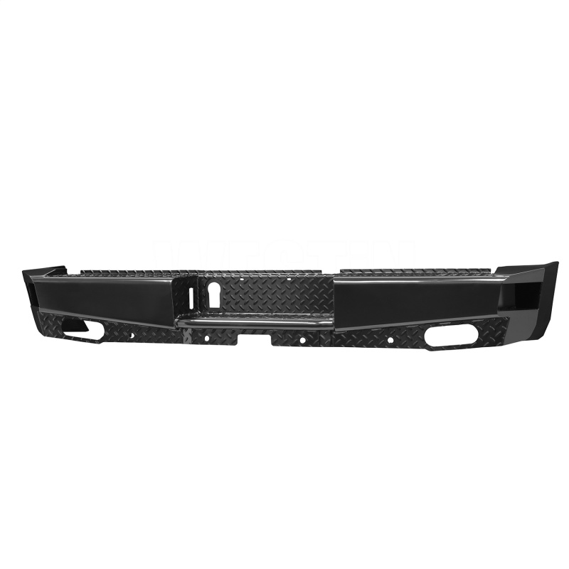 Westin 58-341175 HDX Bandit Rear Bumper; Steel; Black For 11-20 Ram 3500