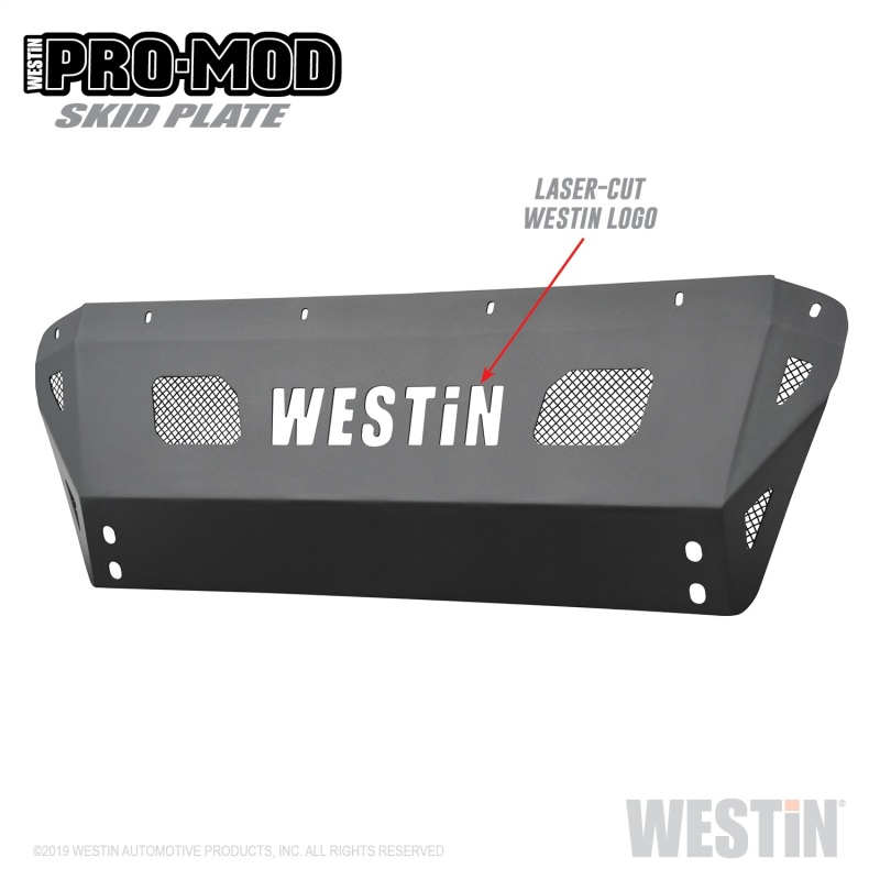 Westin 58-72015 Pro-Mod Skid Plate Textured Black NEW